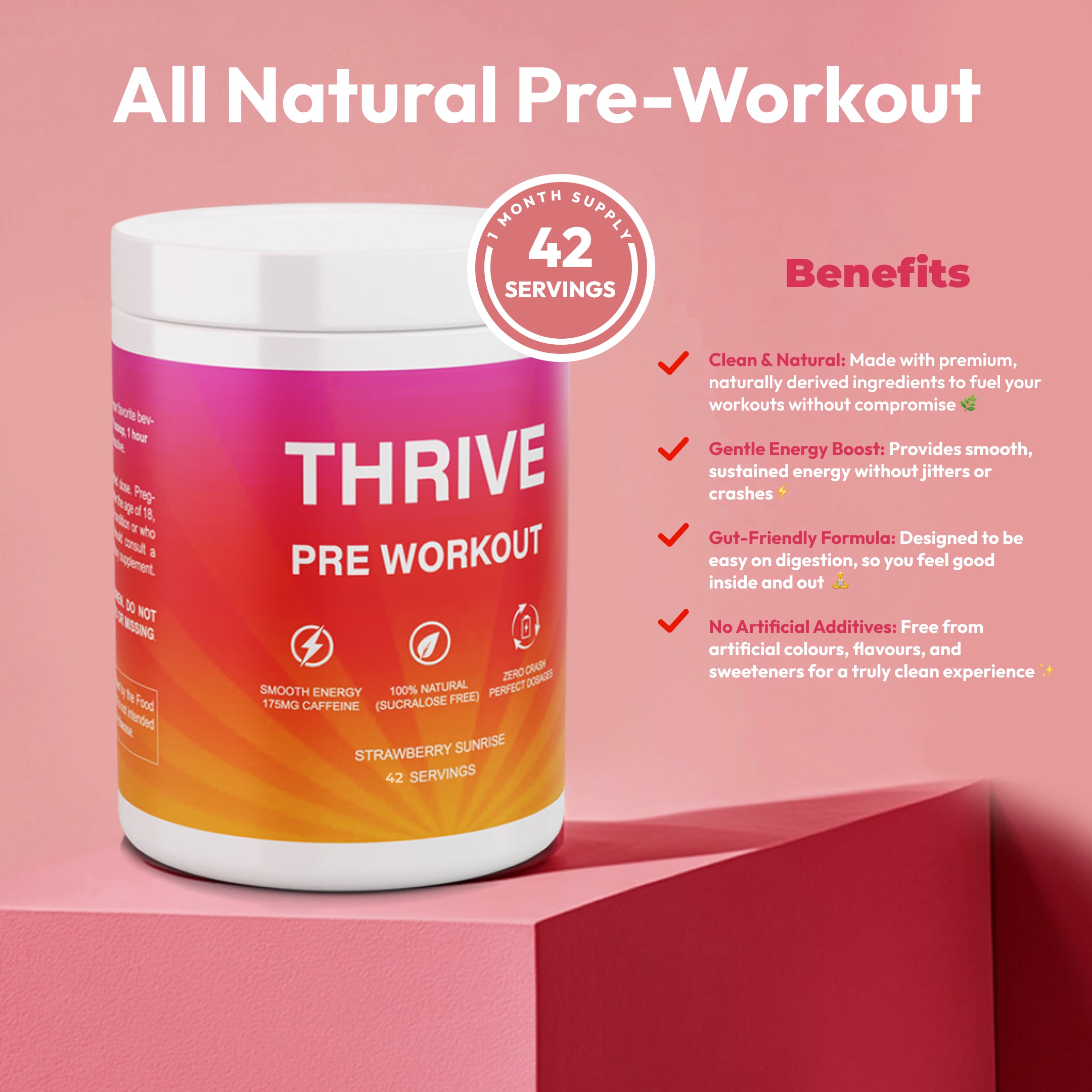 pre workout natural supplement